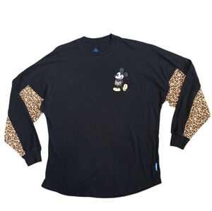 Disney Black/Animal Print Spirit Jersey Disney World Size XS
